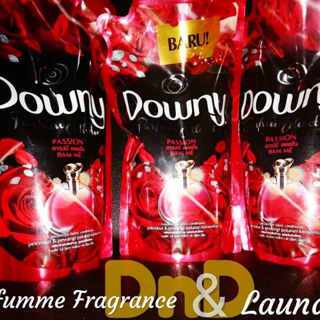 Downy Passion Merah / Pewangi dan Pelembut Pakaian / Pewangi Laundry