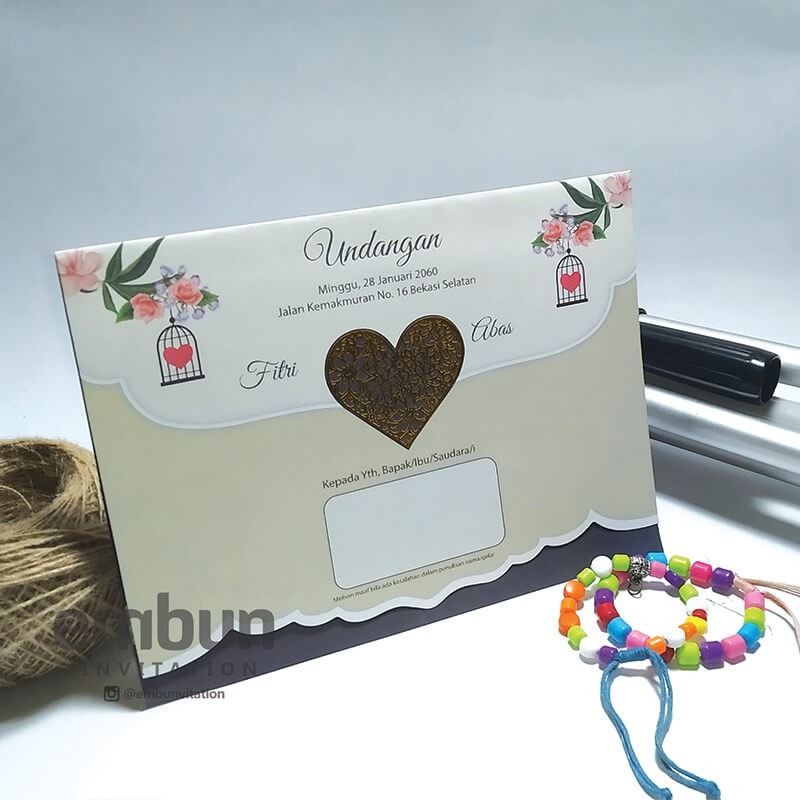 BLANGKO UNDANGAN PERNIKAHAN MC11