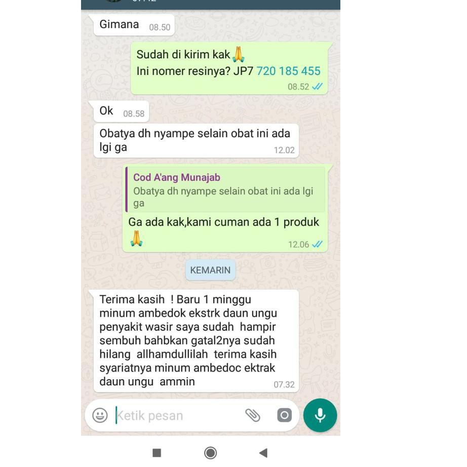 Big Sale Ekstrak Daun Ungu Terbaik Ambedoc Untuk Obat Ambeien Obat Wasir Bpom Halal Dan Paling Ampu Shopee Indonesia