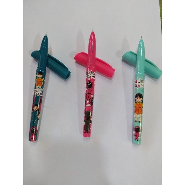 

Pulpen Bolpoin Gel ink Squid Game V-tro