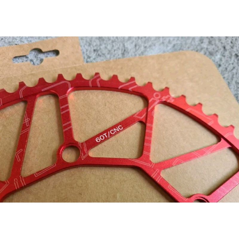 Chainring litepro 60 T Chain ring arm narrow wide cnc alloy bcd 130 mm