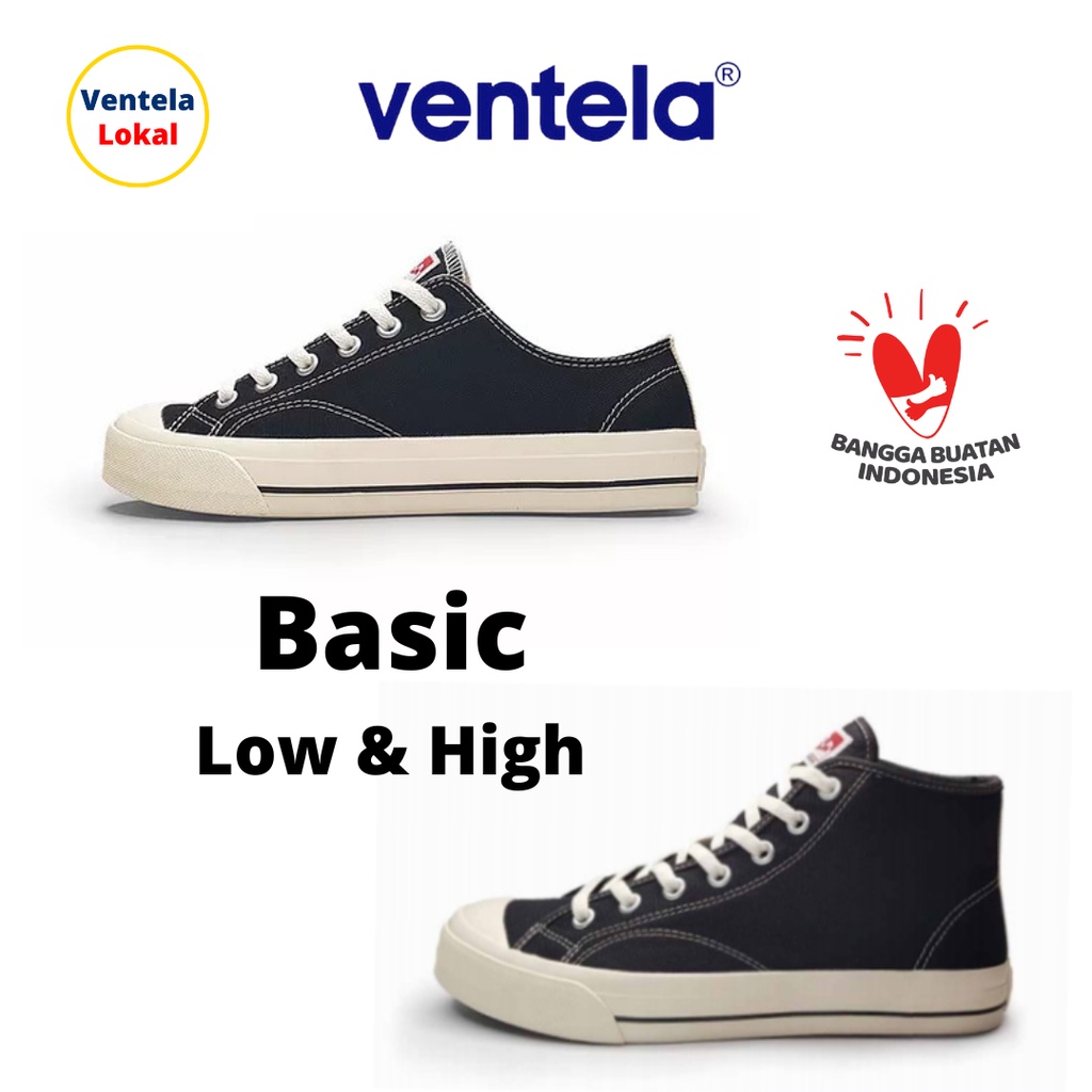 Ventela Basic Black Natural & White [Low/High]