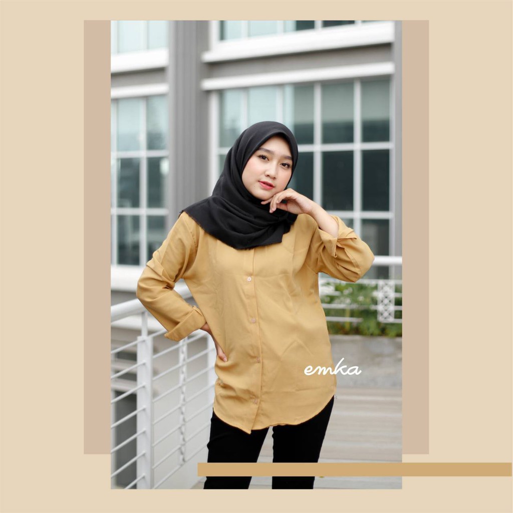 SVH 1KG muat 7pcs | KEMEJA POLOS BASIC WOLFIS /  BASIC SHIRT / KEMEJA BASIC TOP