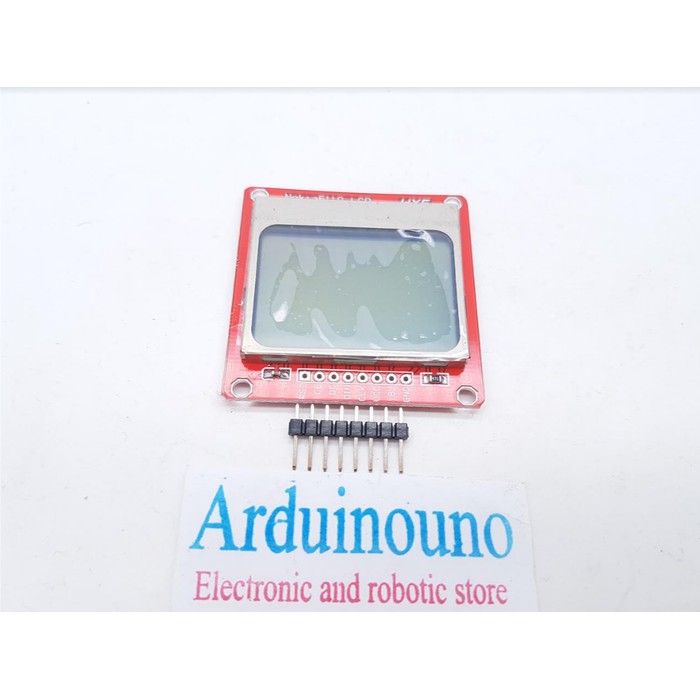 Red LCD Graphic Nokia 5110 84x48 Module Display for Arduino raspberry