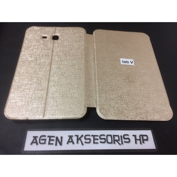 Flipcover Samsung Tab 3V / Tab 3 Lite / T116 Flip Case Leather Case Book Cover     aah
