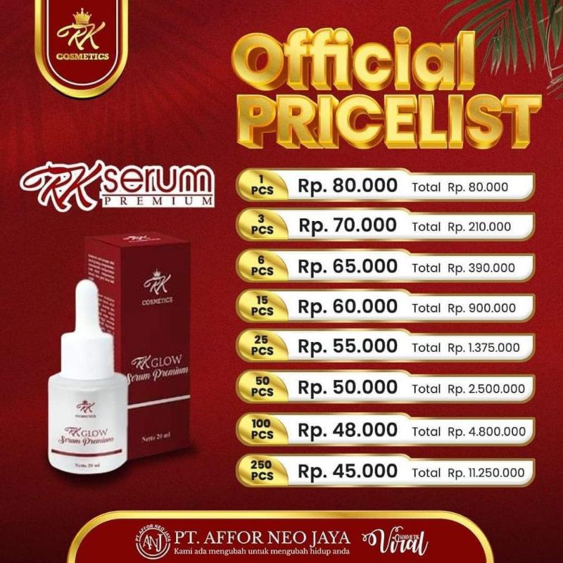 serum premium RK glow