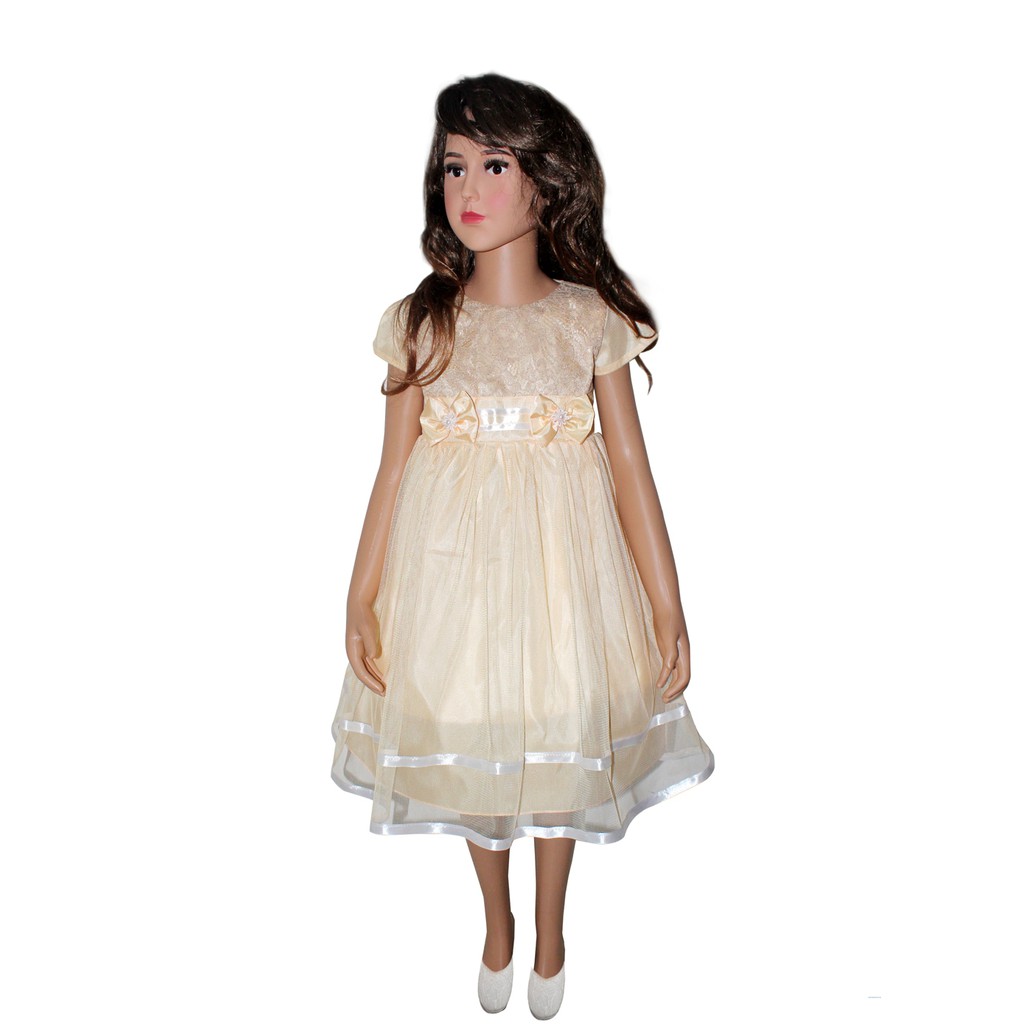 Dress Kids Birta/Baju Anak Super Elegant/Gaun Pesta Anak 3 - 9 Tahun Murah/Good Quality