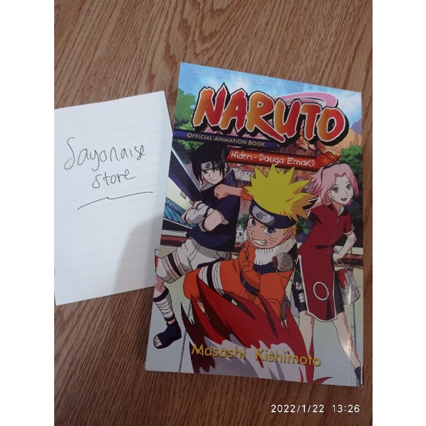 [Preloved] Buku Naruto Official Animation Book