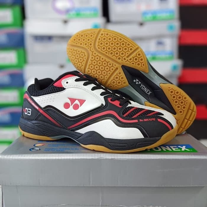 HARGA PROMO  SEPATU BADMINTON YONEX SRCI 65R ORIGINAL - Putih- 40