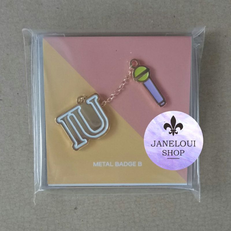 ❌SOLD OUT❌ IU UAENA Official Enamel Pin Badge Edam / Golden Hour MD documentary pieces album palette