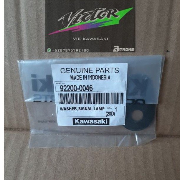WASHER PLAT LAMPU SEIN SEN NINJA R NINJA SS