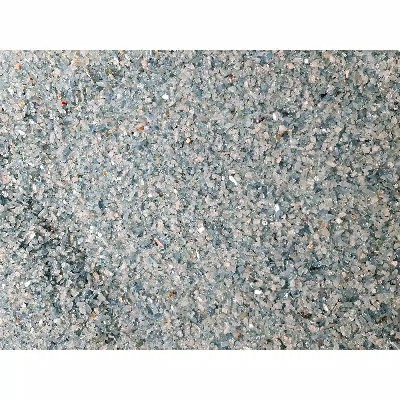 BATU AQUAMARINE CHIPS  250 GRAMS BATU ASLI
