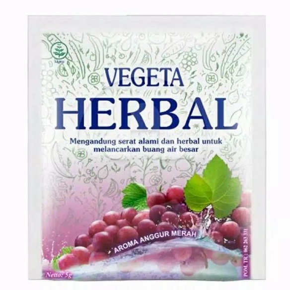 Vegeta Herbal Rasa Anggur Per Sachet