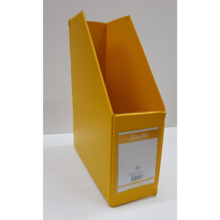 

BOX FILE BANTEX 4011-06 YELLOW FOLIO | DOCUMENT ORGANIZER | ATK