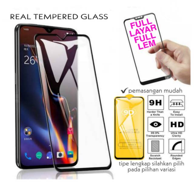 [FULL SCREEN] REALME 5 / 5 PRO - Tempred/ Tempered Glass 9D/10D/11D/HD premium protection