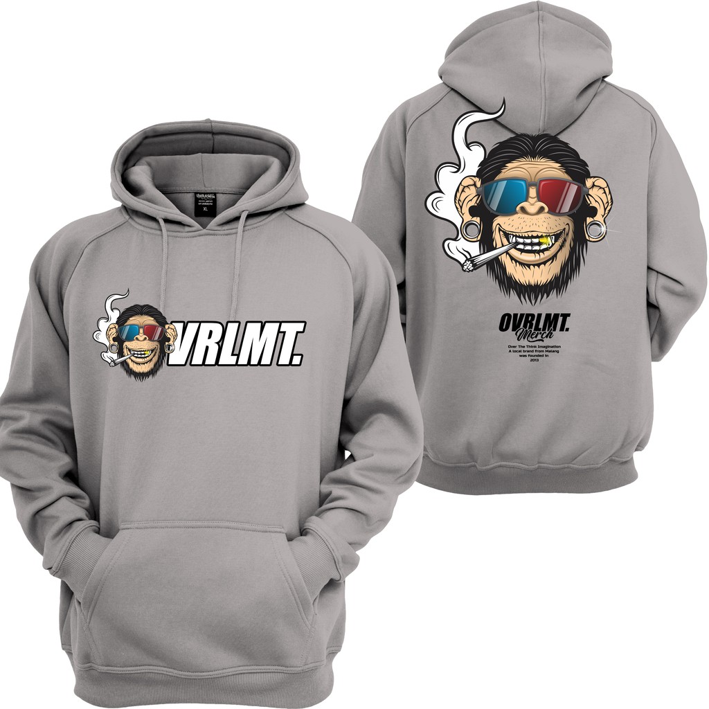 JAKET HOODIE OVERLIMIT Monkey