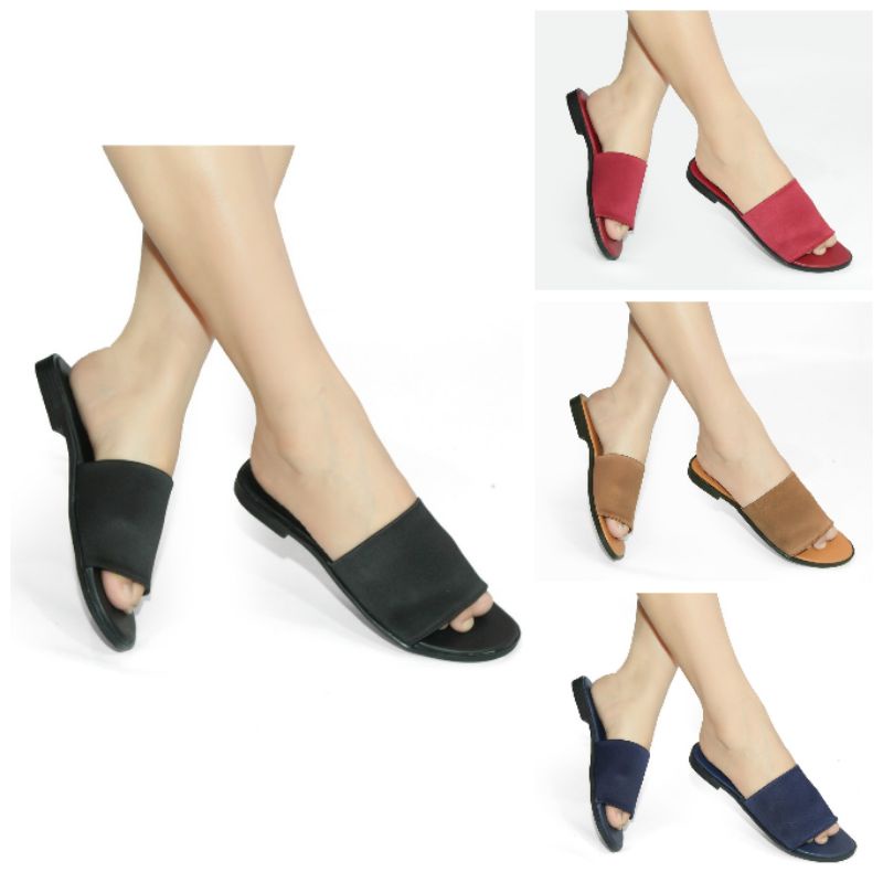 Sandal Wanita Teplek Wanita Sendal Slop Original LOLINDA