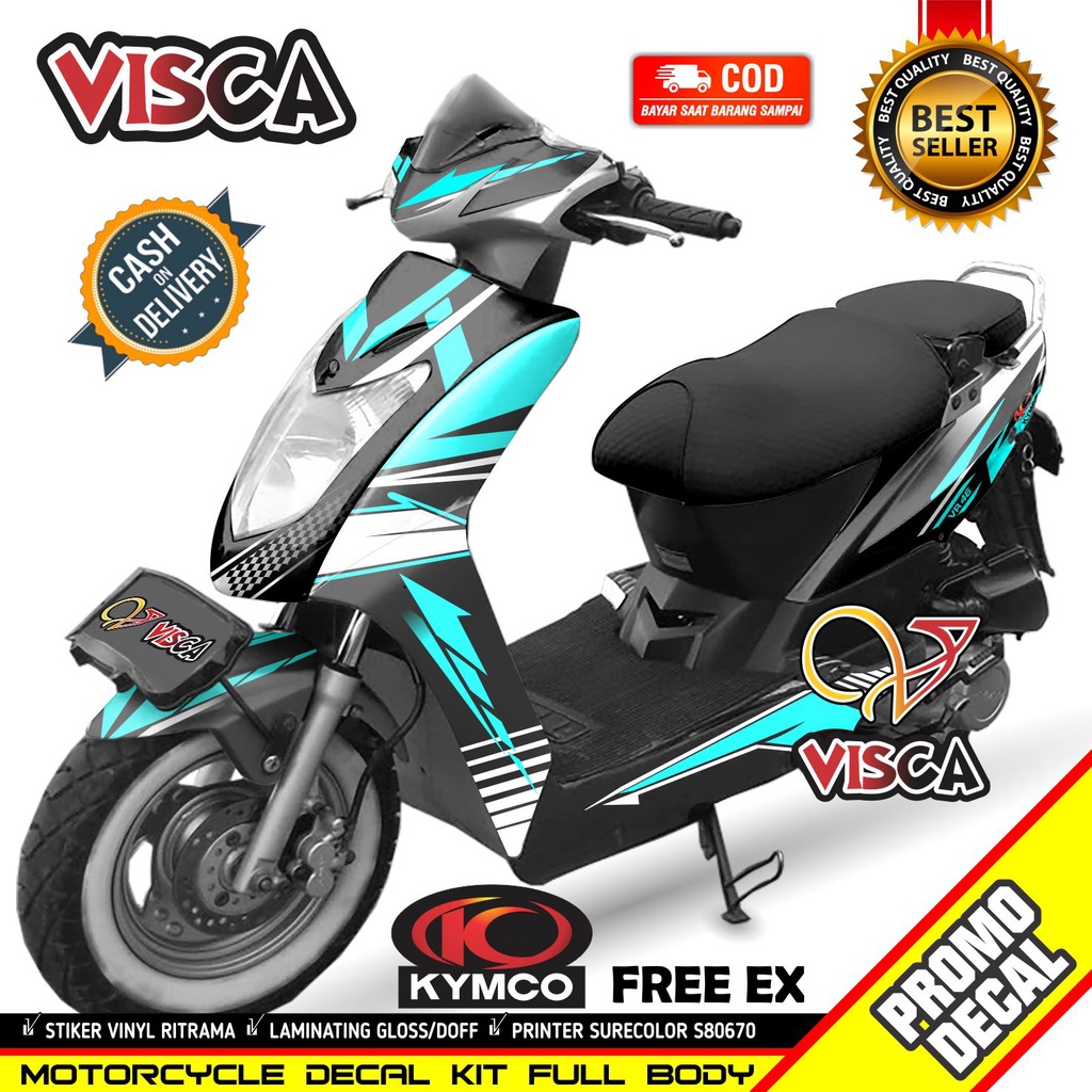 Decal Kymco Free Ex Full Body Stiker Kymco Free Ex Full Body Kymco Free Ex Racing