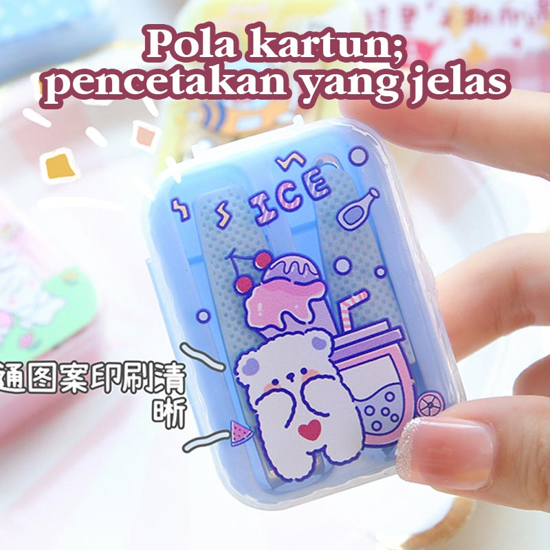 %e2%98%9bready stock%e2%98%9a%ef%bc%88free box%ef%bc%89peralatan menicure gunting kuku mini gunting kuku karakter lucu mini stainless stell alat gunting kuku portable tools set import