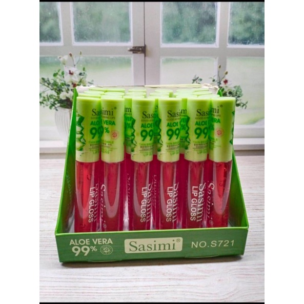 (JUAL/BOX) LIPTINT SASIMI ALOEVERA 99%  S721// LIPTINT SASIMI