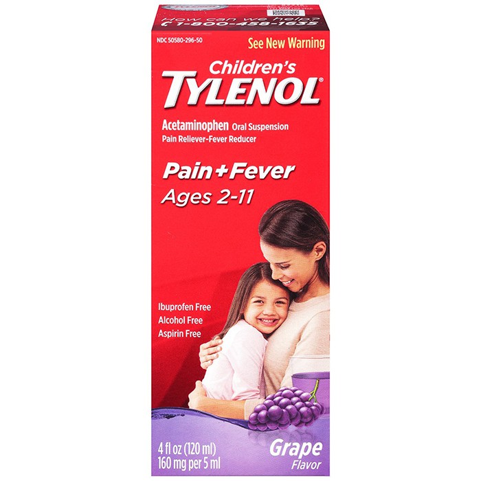 Jual Children�s Tylenol Pain &amp; Fever Grape Flavor (120Ml) Indonesia|Shopee  Indonesia