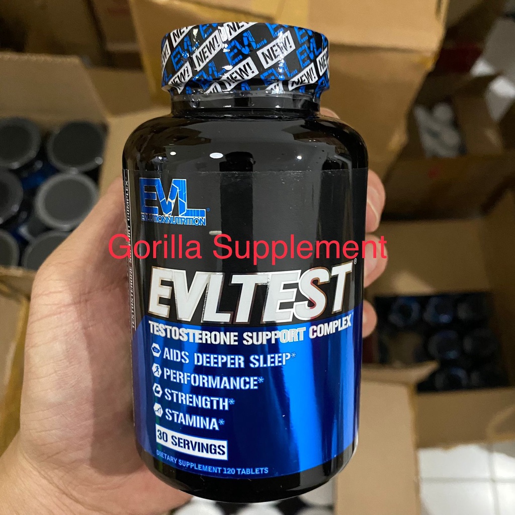 EVL Test 120 Tabs Tablet EVLution Nutrion