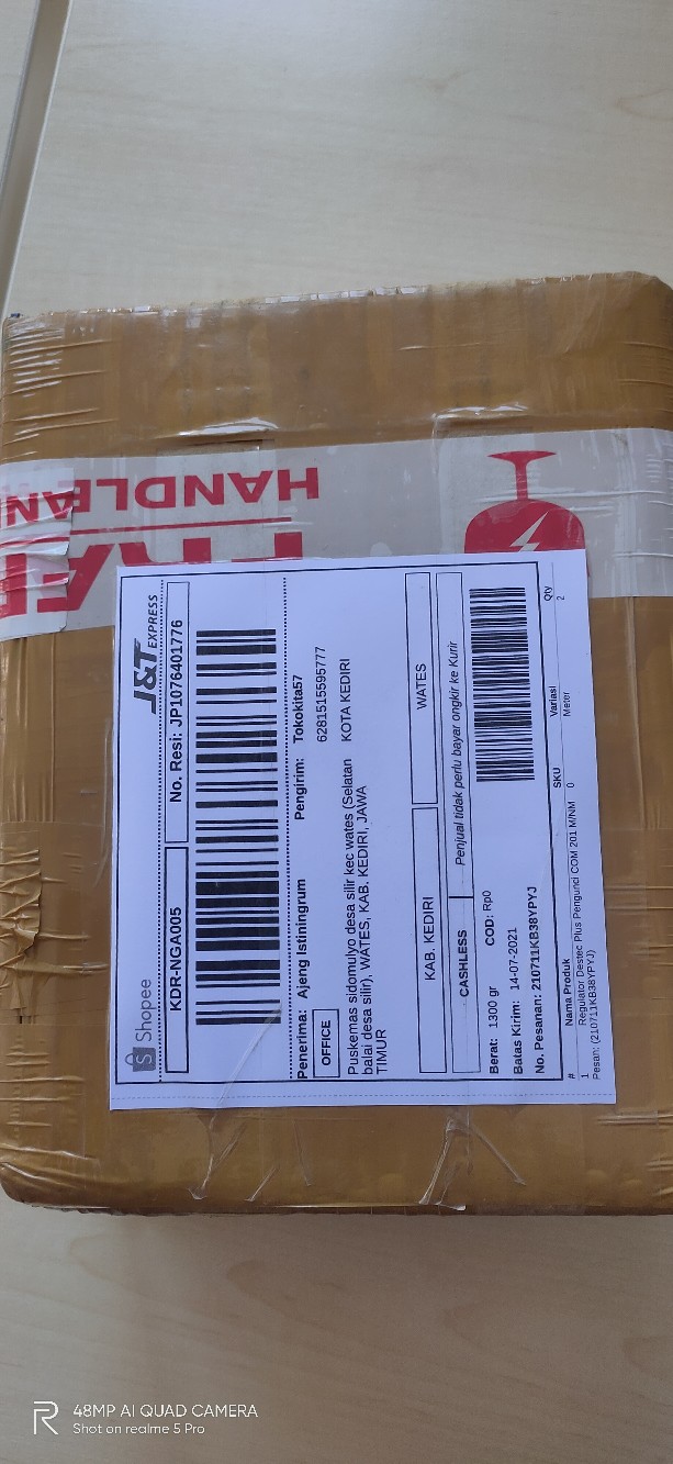 Regulator Destec Plus Pengunci Com 201 M/nm