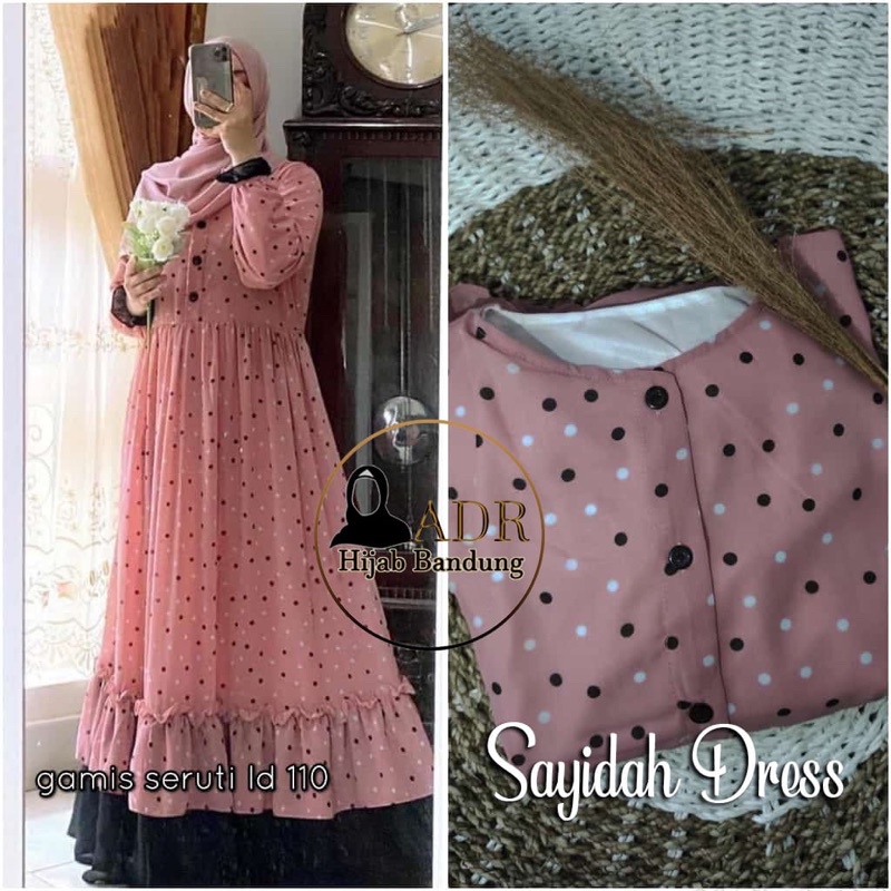 sayidah dress ceruti terbaru
