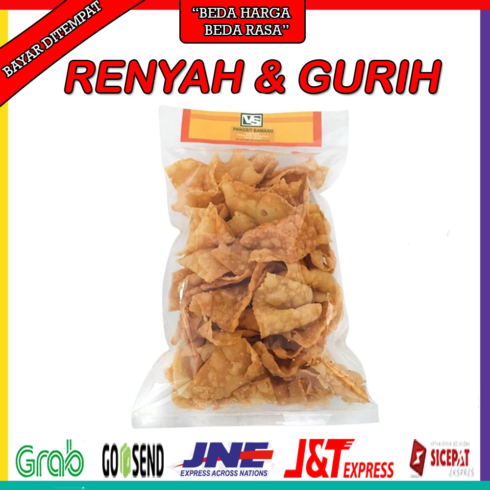 

KERIPIK PANGSIT RASA BAWANG SPESIAL MAKANAN RINGAN CEMILAN SANTAI SNACK MURAH JAJANAN RENYAH GURIH