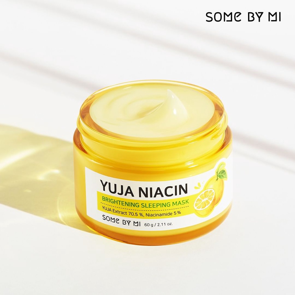 ⭐BAGUS⭐ SOME BY MI Yuja NIacin 30 Days Miracle Brightening Sleeping Mask | SBM Vitamin C Overnight Cream