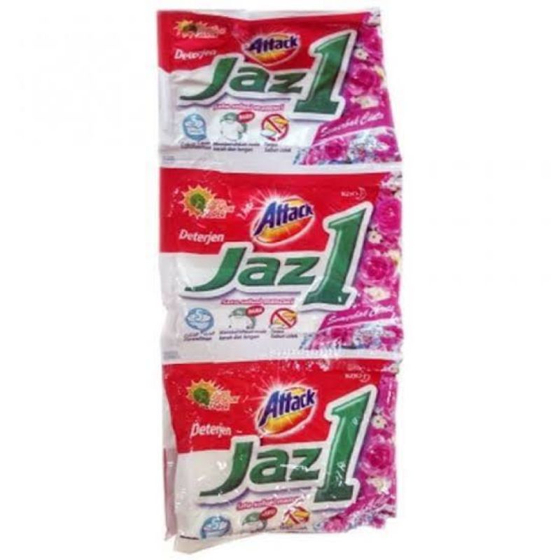 Kao attack detergent jaz 1 6x50gr / attack jaz 1 gel 225gr