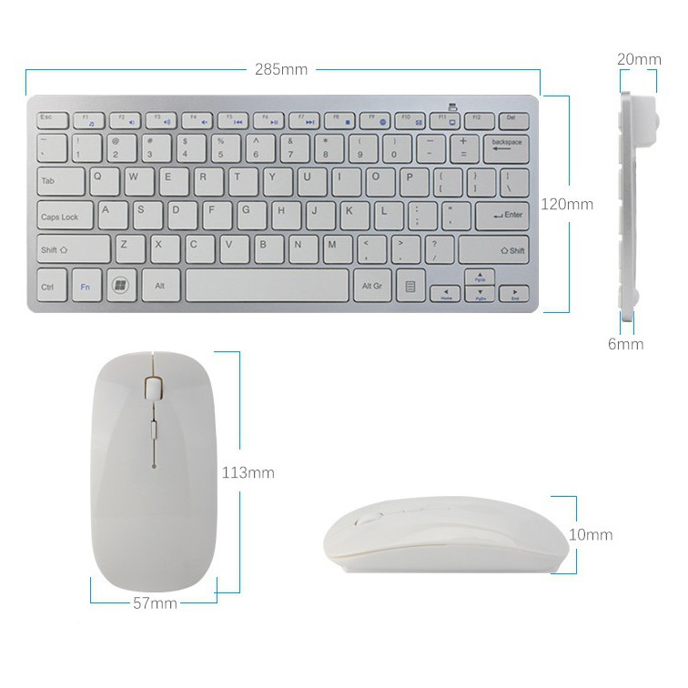 Keyboard Mouse Wireless Combo Hiplay SU-612