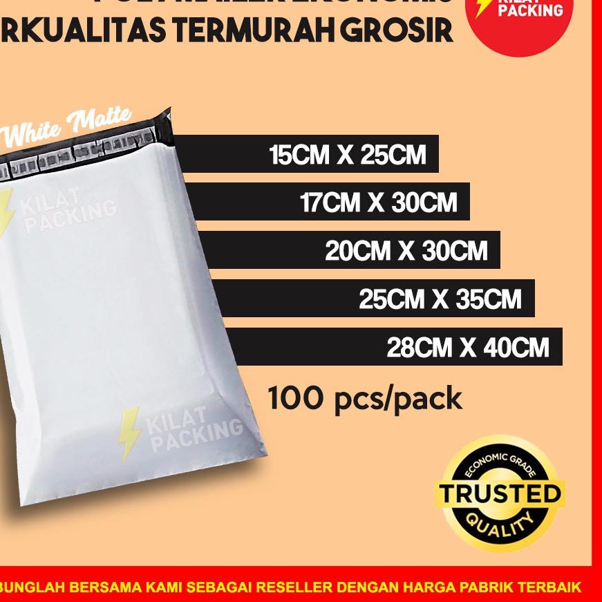 

[New] CODE-299.☛ POLYMAILER WARNA POLOS VARIAN PREMIUM - EKONOMIS / AMPLOP PLASTIK PACKING RUSFET MU
