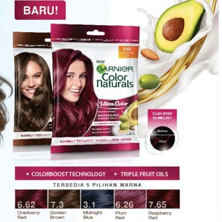  BPOM Garnier Hair Color Sachet Ultra Natural 20gr 