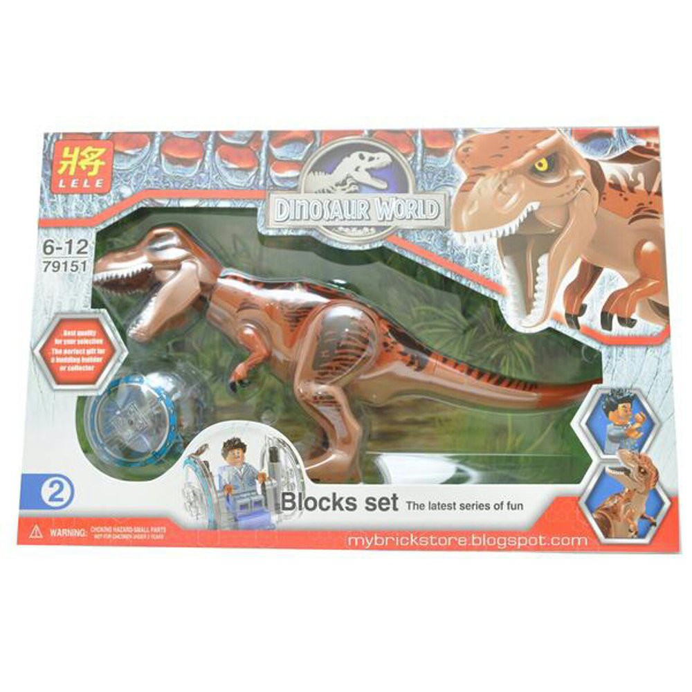 Lego LELE Jurassic World Dinosaurus T Rex Limited