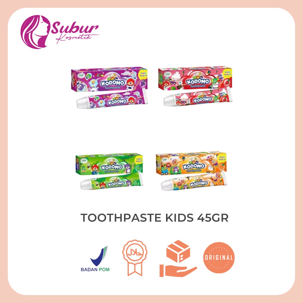 Jual Kodomo Toothpaste Pasta Gigi Anak 45Gr | Shopee Indonesia