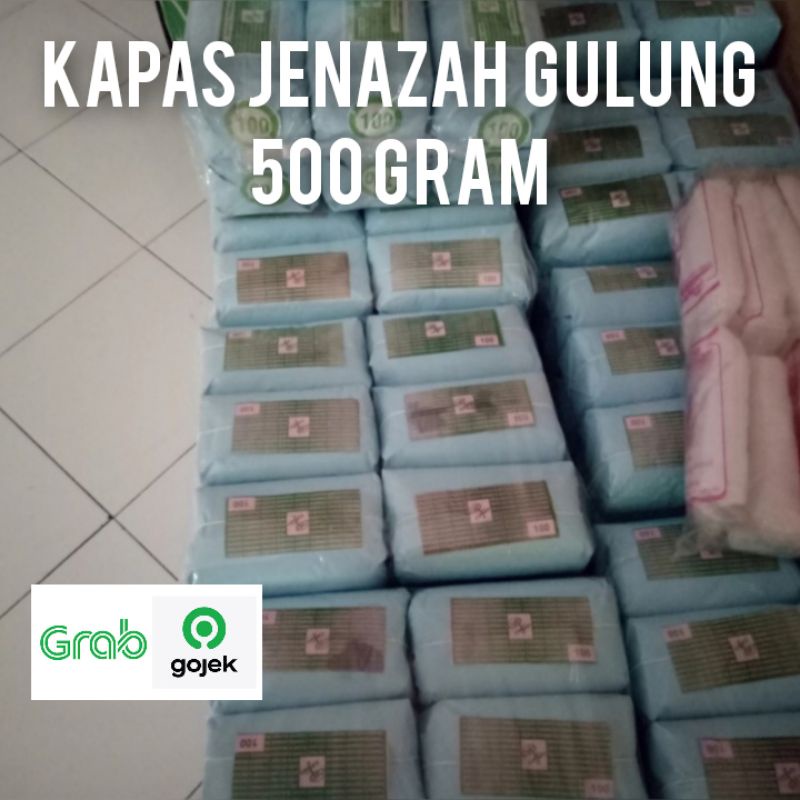 kapas jenazah gulung 500 gram