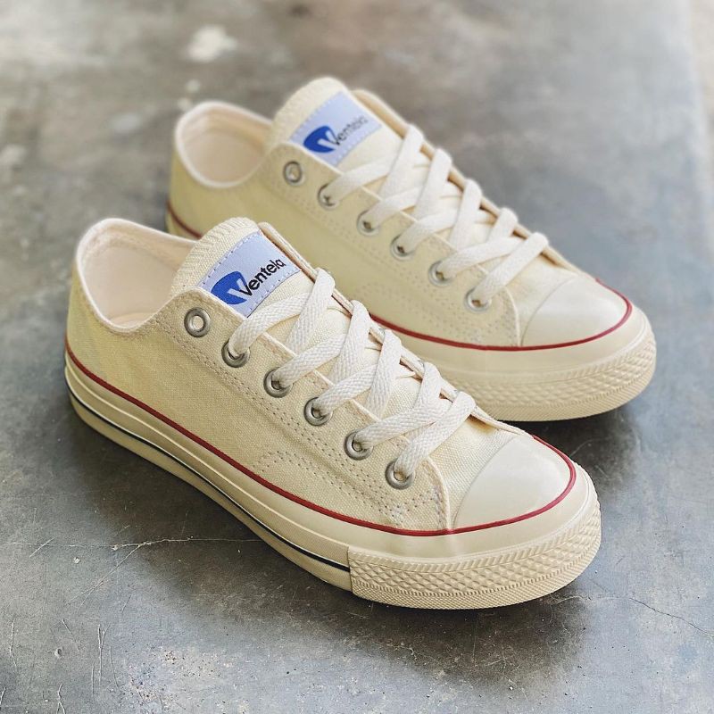 VENTELA 70S LOW CREAM PUTIH TULANG ORIGINAL SEPATU VENTELA