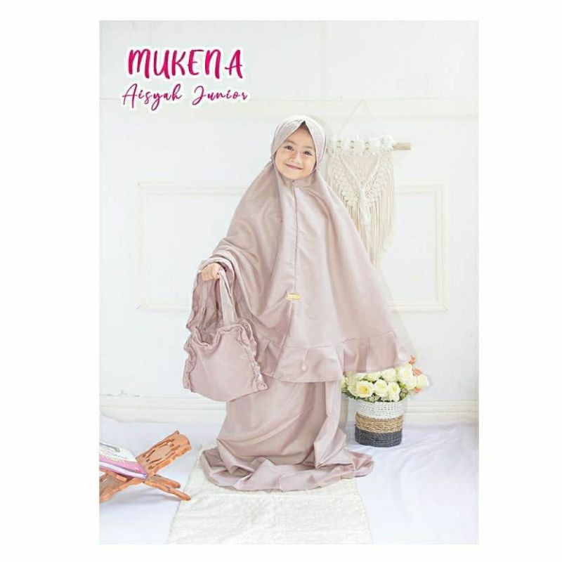 MUKENA AISYAH JUNIOR MUKENA ANAK MURAH MUKENA ANAK JUNIOR