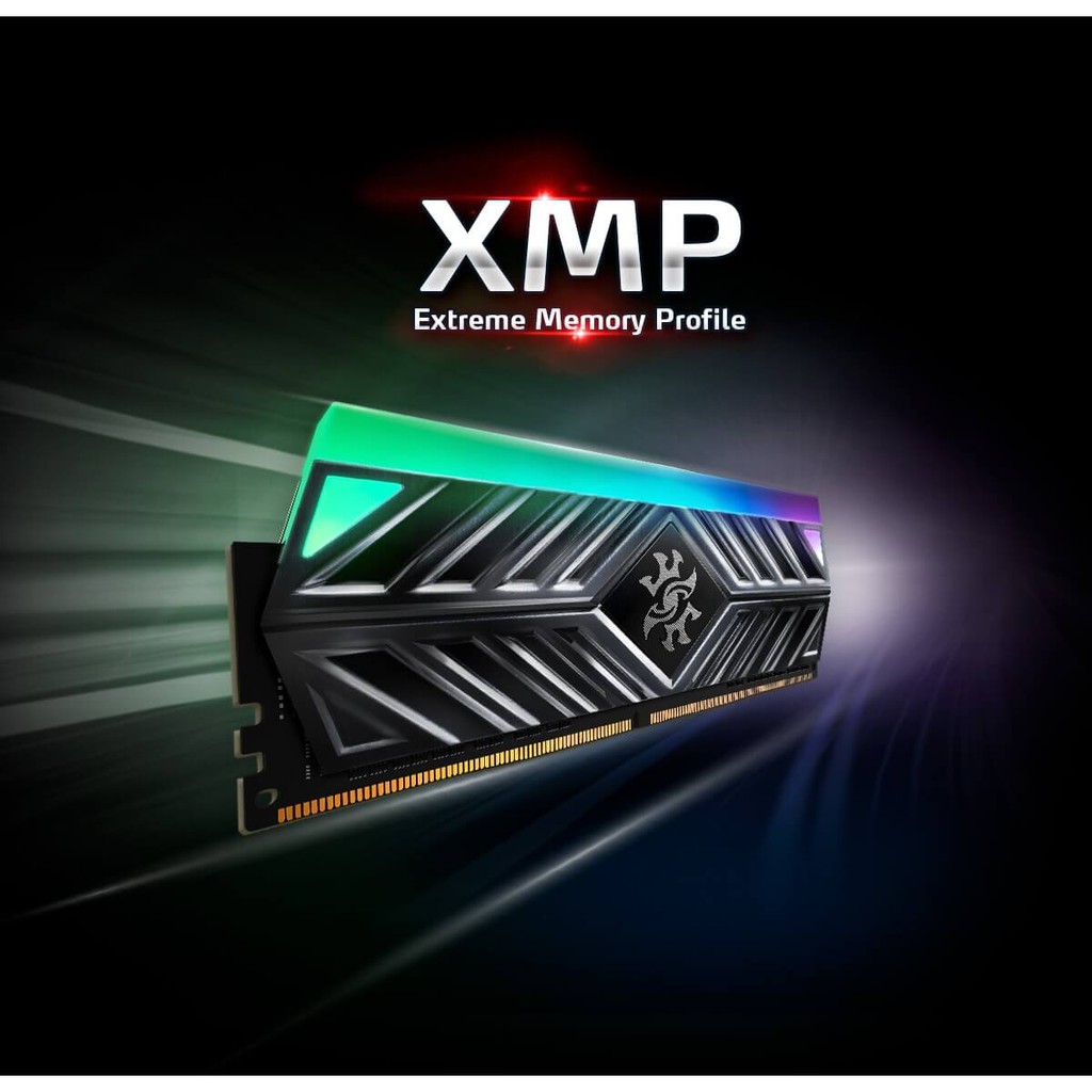Jual ADATA DDR4 XPG Spectrix D41 RGB PC25600 3200Mhz 16GB (2X8GB ...