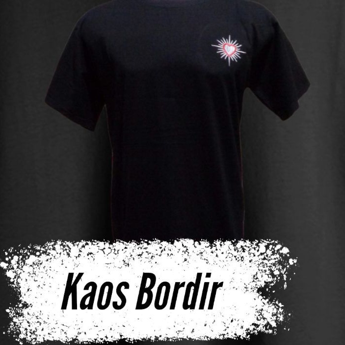 kaos psht bordir komputer kaos psht simpel