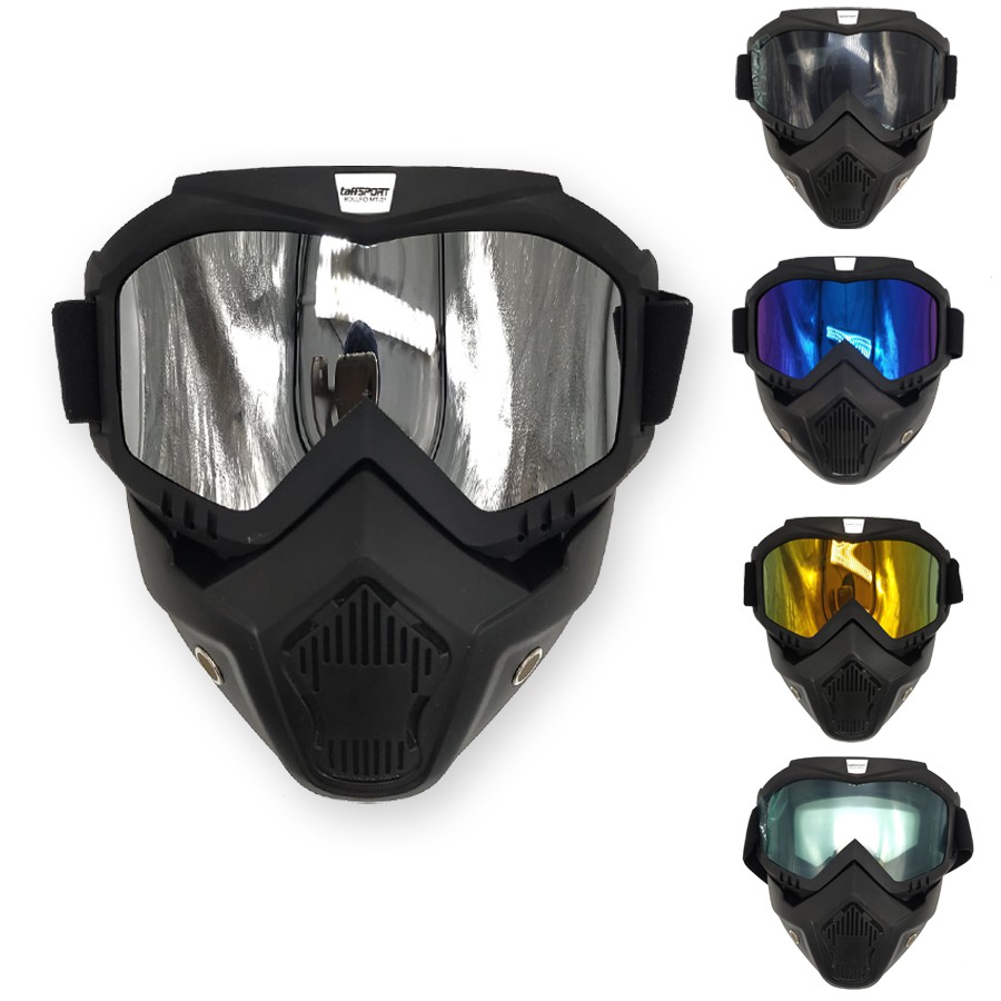 Helm JPN MOMO Include Goggle Mask ( Helm Classic )