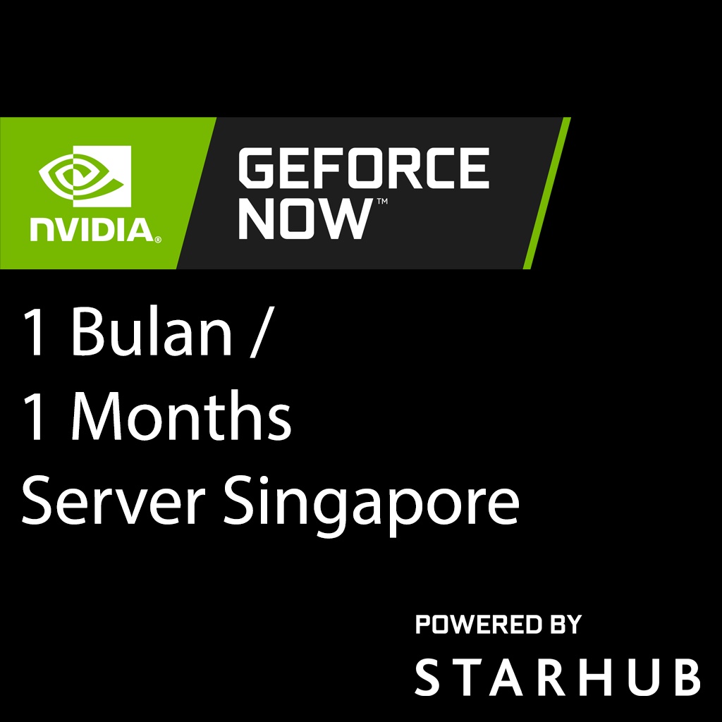 GeForce Now Singapore 1 Bulan