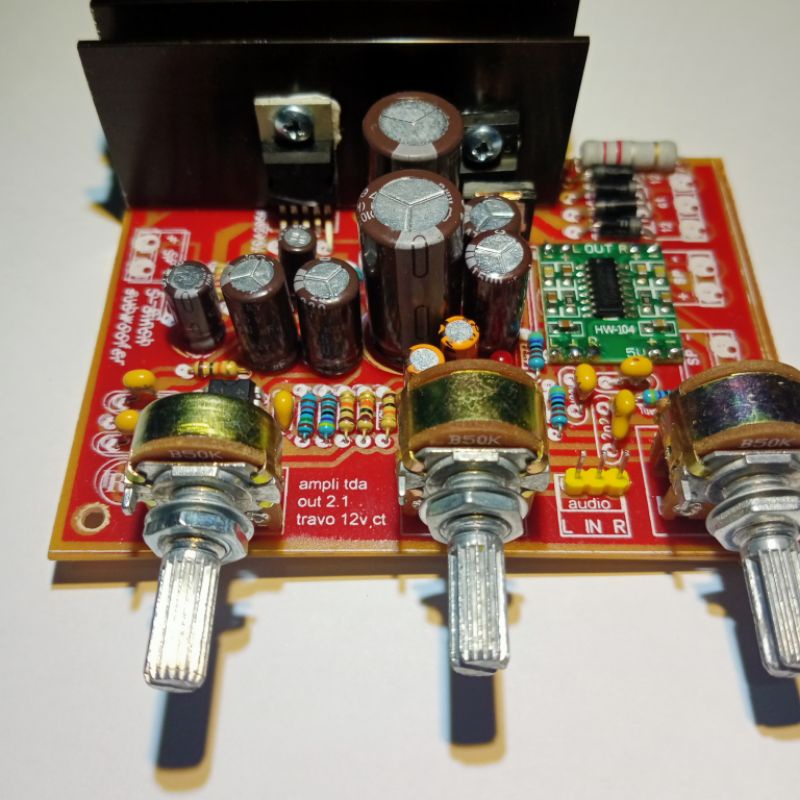 amplifier mini 2.1tda2050& PAM 8403 R5