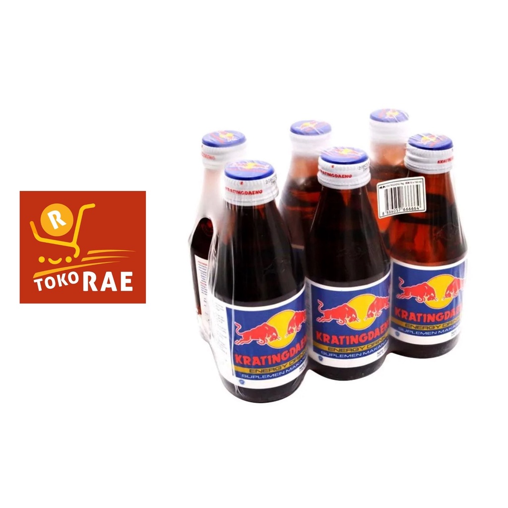 

Kratingdaeng Energy Drink 150ML 1 pak isi 10 botol