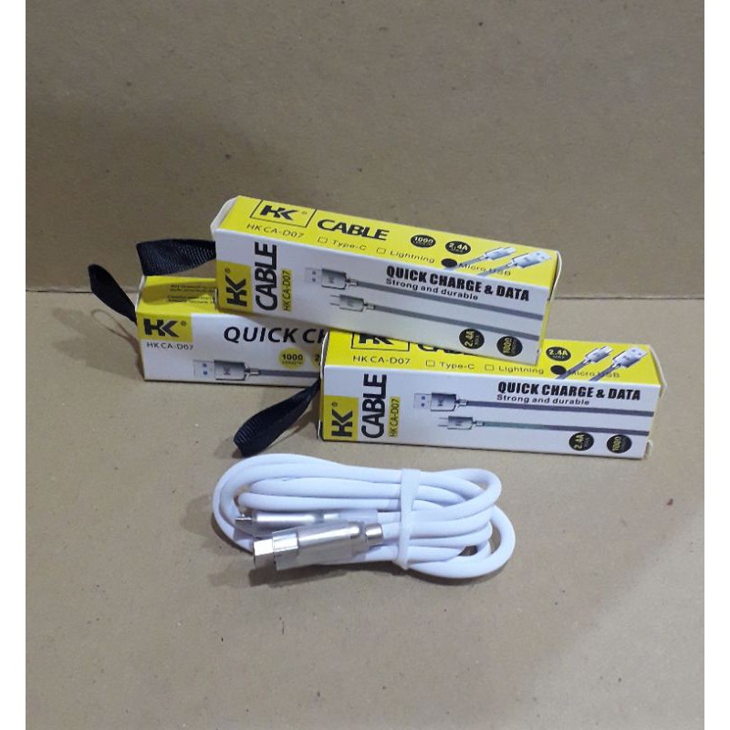 kabel hk CA-D07 2,4 ampere micro/android