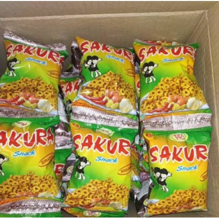 Jajan SD Snack Jadul Sakura 1 Renteng isi 10 pcs