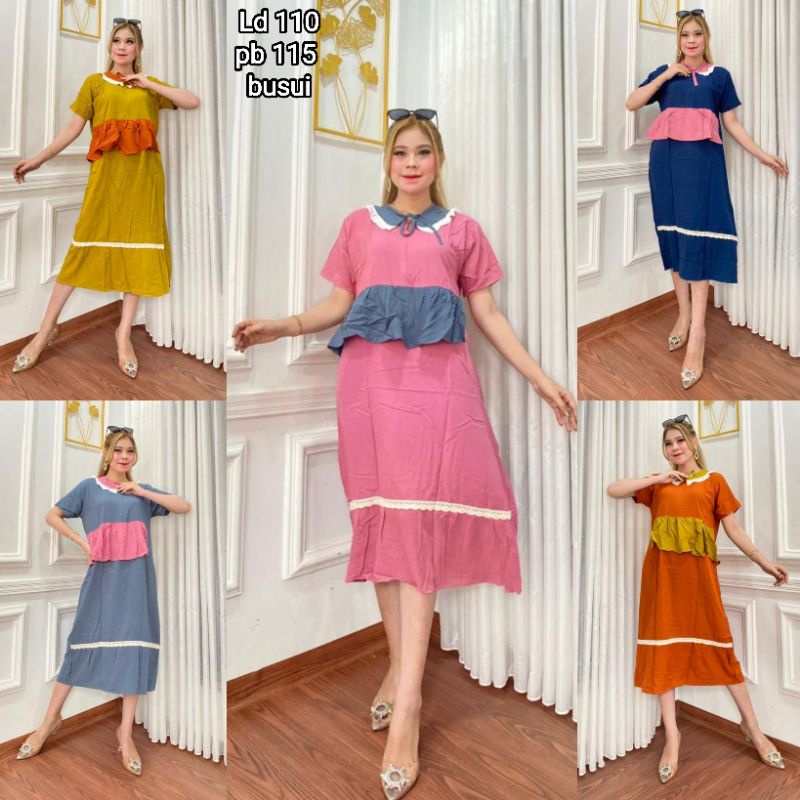 daster polos kombi/daster polos/daster/daster warna warni/daster model terbaru