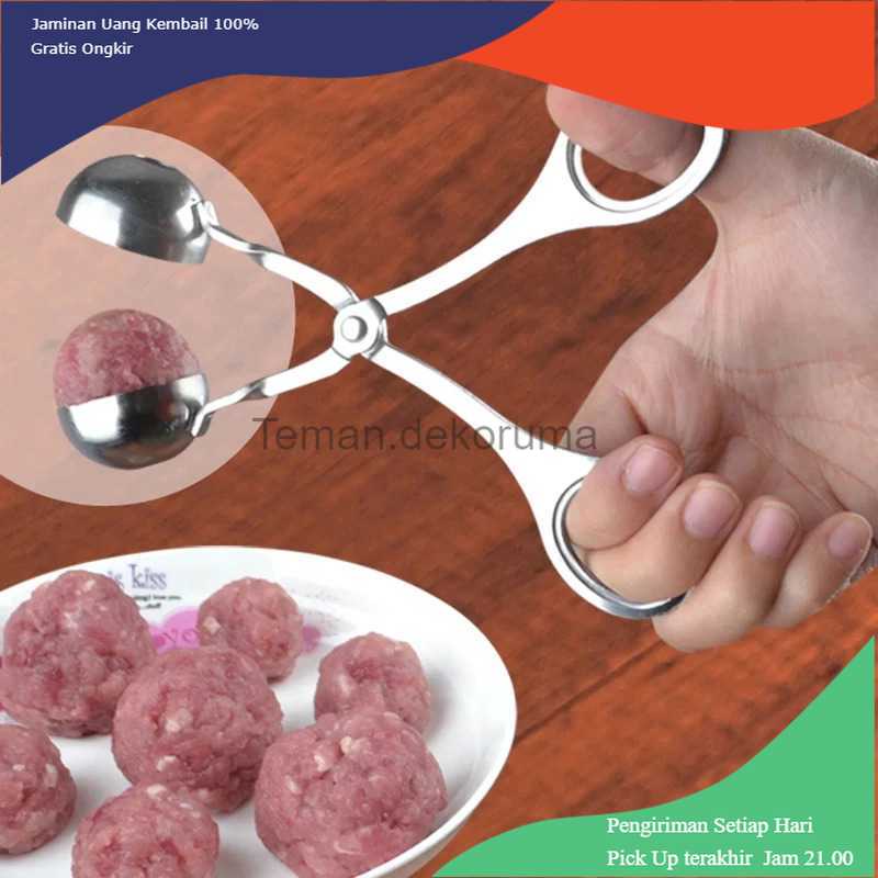 TD-A101 Transhome Meatball Spoon Scoop Gunting Sendok Pembuat Bakso D0985