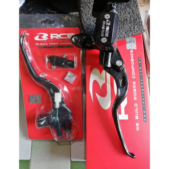 master rem set kopling rcb / hendel rem motor kiri kanan / otomotif / handle motor / variasi